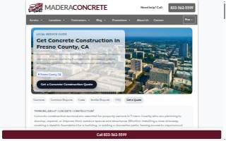 Concrete Contractors Fresno