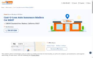 Cost-U-Less Insurance of Madera