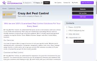 Crazy Ant Pest Control