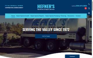 Hefner's Backhoe & Septic Services