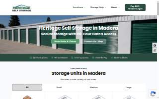 Heritage Self Storage Madera