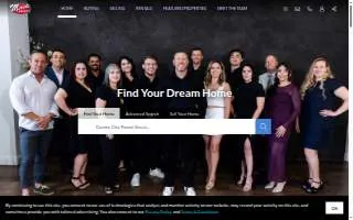 Miracle Realty website