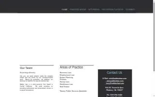 Sablan Law website