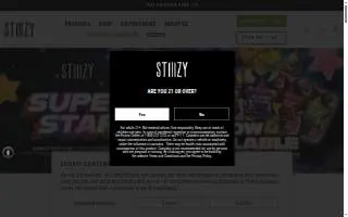 STIIIZY Madera website