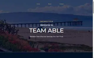 Kyle Able, Account Executive, Chicago Title Insurance website