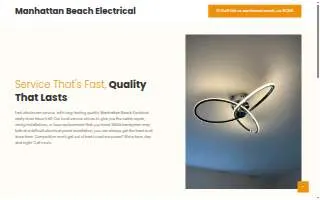 Manhattan Beach Electrical website