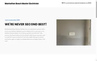 Manhattan Beach Master Electrician website