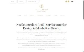 Noelle Interiors website