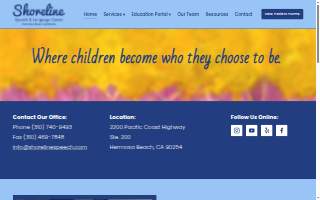 Shoreline Speech & Language Center of Manhattan Beach