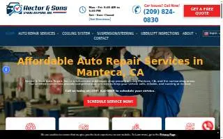 Hector & Sons Auto Services, Inc website