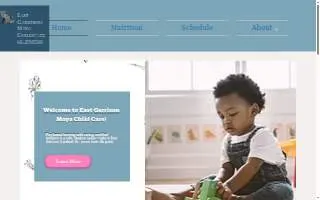 East Garrison Maya Child Care website