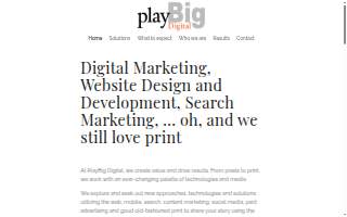 PlayBig Digital of Marina