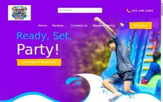 Bounce House Rentals Martinez website