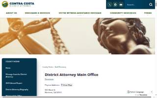 Contra Costa County District Attorney Office