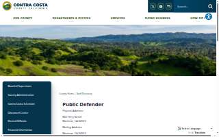 Contra Costa County Office of the Public Defender