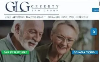 Greerty Law Group website