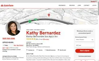 Kathy Bernardez - State Farm Insurance Agent website
