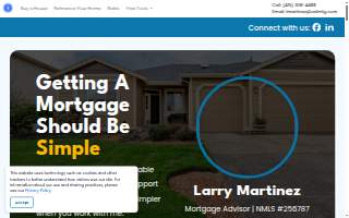 Larry Martinez, Mortgage Broker NMLS #256787