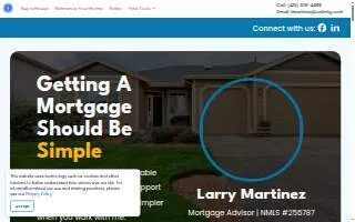 Larry Martinez, Mortgage Broker NMLS #256787 website