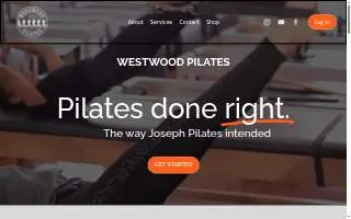 Westwood Pilates website