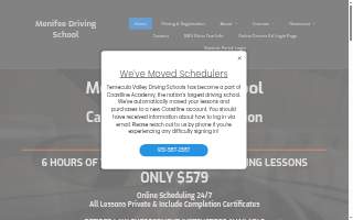 Menifee Driving School in Canyon Lake