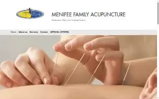 Menifee Family Acupuncture website