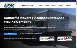 California Loyal Movers of Menlo Park