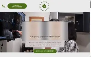 Menlo Park Smiles website