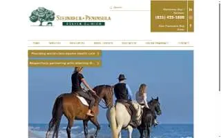 Steinbeck Peninsula Equine Clinics website
