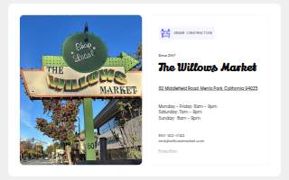 The Willows Market