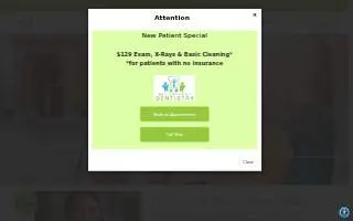 Willow Family Dentistry website