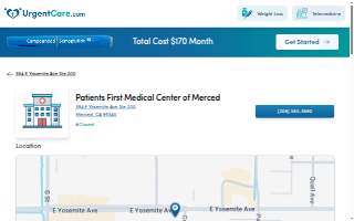 Patients First Medical Center website