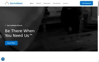 ServiceMaster Cleaning & Restoration of Merced website