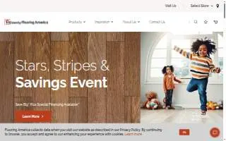 TriCounty Flooring America of Merced website