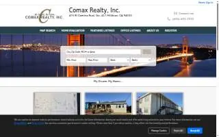 Comax Realty Inc website