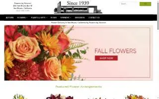 Flowers By Silvestri website