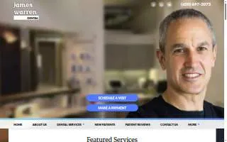 James Warren Dental website