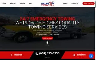 All Star Tow SJ of Milpitas website