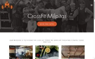 CrossFit Milpitas website