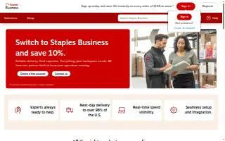 Staples Print & Marketing Services of Longmont website