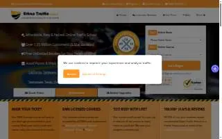 Urban Traffic School website