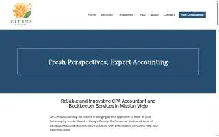 Citrus Accounting, Inc. website