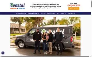 Coastal Heating and Cooling website