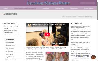 Creation Station Dance of Mission Viejo