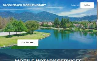 Saddleback Mobile Notary