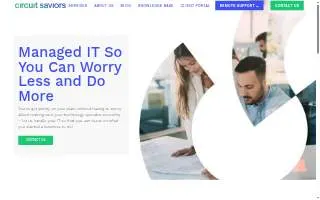 Circuit Saviors website