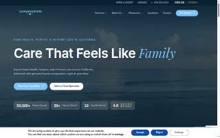 Compassionate Care Home Health, Hospice, and In Home Care - Modesto website