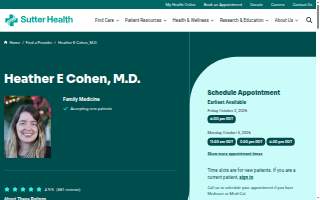 Heather E Cohen, M.D.