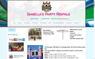 Isabellas Party Rentals