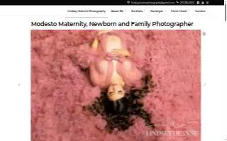 Lindsey Deanne Photography website